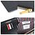 Thom Browne Portadocumenti e clutch grande in pelle martellata nera Nero - vista 7