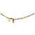 Louis Vuitton Colar Cubic Cube em Ouro - vista 4