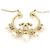 Chanel Lange Halskette aus goldfarbenem Metall mit CC-Logo und Perlen Golden - Ansicht 4