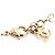 Chanel Lange Halskette aus goldfarbenem Metall mit CC-Logo und Perlen Golden - Ansicht 6