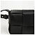 Bottega Veneta Mini Sac Bandoulière Cassette Noir - vue 3