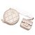 Chanel Custodia per AirPods e portafoglio con logo CC dorato Bianco