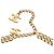 Chanel Gold CC Drop Double Chain Belt Golden - view 4