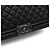 Chanel Vintage Kalbsleder Top Handle Boy Large Around Chain Tote Bag Schwarz - Ansicht 9