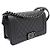 Chanel Borsa Caviar Boy Medium Nera Catena Argentata Borsa a Spalla a Tracolla Nero - vista 12