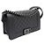 Chanel Borsa Caviar Boy Medium Nera Catena Argentata Borsa a Spalla a Tracolla Nero - vista 2