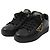Prada Leder-Sneaker Schwarz halbe Größe