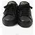 Prada Leder-Sneaker Schwarz halbe Größe - Ansicht 2