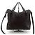 Gucci Borsa Tote Sima Borsa a Spalla Marrone - vista 3