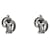 Dior Pendientes Cubic CD Silver Plata  - vista 3