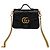 Gucci Mini borsa con manico nero