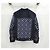 Louis Vuitton Denimjacke mit Monogramm aus Leder Schwarz - Ansicht 2
