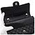 Chanel Classic Medium Size Flap Schultertasche mit silberner Kette Schwarz - Ansicht 7
