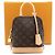 Louis Vuitton Zaino Alma in Canvas Monogram Multicolore