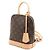 Louis Vuitton Zaino Alma in Canvas Monogram Multicolore - vista 2