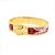Hermès Bracelet jonc imprimé Cerniere PM Gold Metal pour femme - view 4