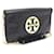 Tory Burch Clutch e borsa a tracolla Amanda Logo Gold Chain Nero - vista 10