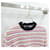 Chanel Rosa gestreifter Strickpullover Pink  - Ansicht 3