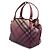 Burberry Borsa Tote Biltmore da donna in tela PVC sfumatura viola Nova Check Porpora - vista 2