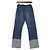 Céline Jeans in denim ornati da una catena dorata - vista 4