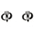 Dior Pendientes CD Silver Plata  - vista 3