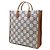 Gucci Interlocking GG Canvas Medium Tote Bag und Schultertasche Braun - Ansicht 2