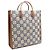 Gucci Interlocking GG Canvas Medium Tote Bag und Schultertasche Braun - Ansicht 3