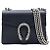 Gucci Mini borsa a tracolla Dionysus con catena, nero