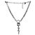 Dior Bracciale Oblique Lock Key Argento - vista 2