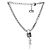Dior Bracciale Oblique Lock Key Argento - vista 3