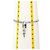 Dior Bracciale Oblique Lock Key Argento - vista 5