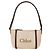 Chloé Bolso de hombro de rafia Naranja - vista 10