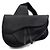 Saddle Dior Borsa a tracolla e borsa a spalla da uomo in pelle di vitello granulata nera Nero - vista 2