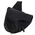 Saddle Dior Borsa a tracolla e borsa a spalla da uomo in pelle di vitello granulata nera Nero - vista 4