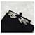 Chanel Orecchini Double CC Logo Crystal Argento  - vista 4