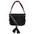 Dior Borsa Tote a Spalla in Pelle Rodeo con Patta e Nappine da Donna Nero