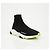 Balenciaga Sneakers Speed Trainer Nero Bianco Giallo Neon - vista 2