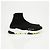 Balenciaga Sneakers Speed Trainer Nero Bianco Giallo Neon - vista 3