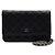Chanel Borsa a tracolla e borsa crossbody con catena CC argento Nero - vista 2