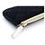 Chanel Portafoglio Lungo e Borsa Pouch in Velluto Nero - vista 5