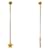 Dior Orecchini Star Chain Drop Gold D'oro  - vista 3