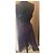 Versace Vestido largo de encaje violeta F/W 2003 Negro Púrpura - vista 5