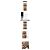 Burberry Sciarpa Slim Check in cashmere Sand Marrone - vista 2