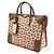 Gucci Pasta e Bolsa Tote de Mors de Jacquard Entrelaçado e Bolsa de Ombro Multicor - vista 2