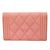 Chanel Tarjetero Boy en piel Caviar rosa - vista 3