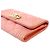 Chanel Tarjetero Boy en piel Caviar rosa - vista 5