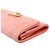 Chanel Tarjetero Boy en piel Caviar rosa - vista 6
