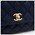 Chanel Pequena bolsa de aba Navy Caviar Coco Handle em lagarto com alça de mão e alça de ombro com corrente dourada Azul - vista 10
