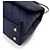 Chanel Pequena bolsa de aba Navy Caviar Coco Handle em lagarto com alça de mão e alça de ombro com corrente dourada Azul - vista 9