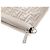 Fendi Borsa a tracolla e Borsa a spalla Camellia White After FF Punching Logo Unisex Bianco - vista 8